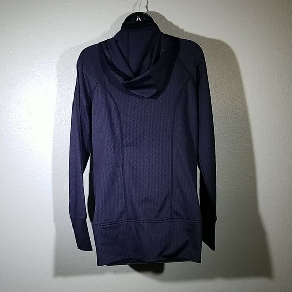 Mondetta Purple Textured Knit Hooded Jacket Sm - Picture 6 of 8